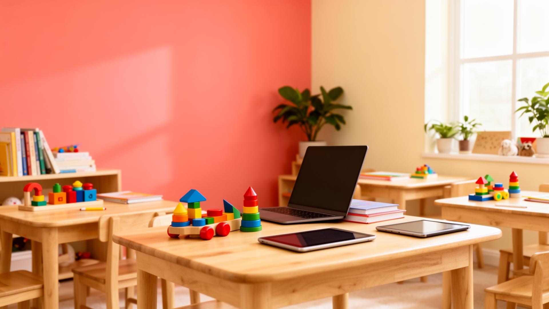 Ambiente da Apensar — sala acolhedora e colorida